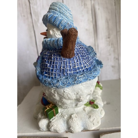 Snowman Buddies Cabdle holder Christmas Decor - Picture 3 of 8